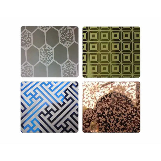 430 Etched Stainless Steel Sheets