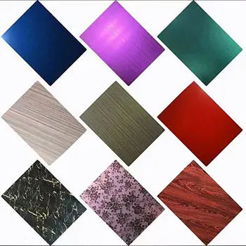 304 Etched Stainless Steel Sheets